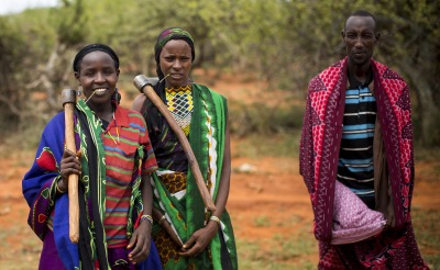 People stand proudly in Southern Ethiopia