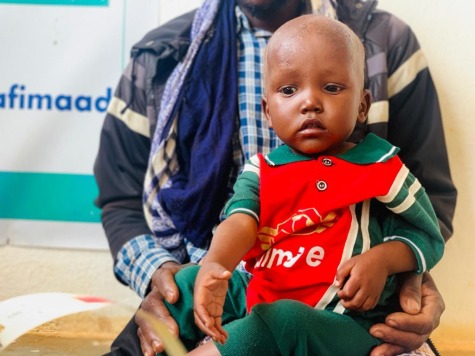 Adan has recovered from malnutrition with help from Action Against Hunger